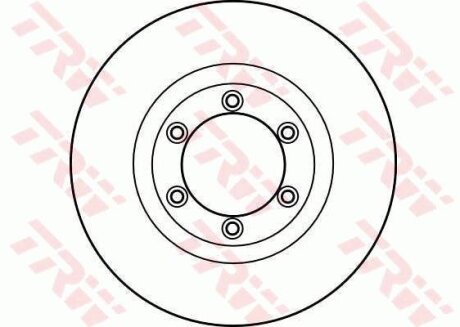 - Гальмівний диск TRW DF4168