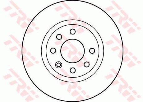- Гальмівний диск TRW DF4300