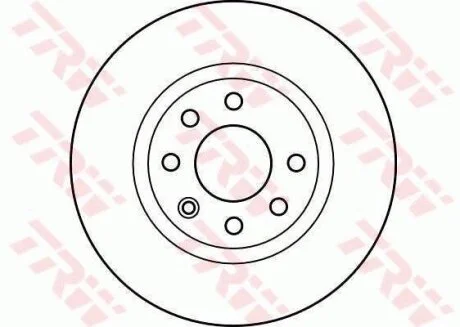 - Гальмівний диск TRW DF4300