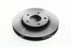 Диск гальмівний (1 шт.) NISSAN Almera Tino/Primera/Primera Estate/Wagon TRW DF4316 (фото 1)