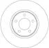 Диск гальмівний передн Лів/Прав CHRYSLER GRAND VOYAGER III, RAM, VOYAGER III, VOYAGER IV DODGE CARAVAN JEEP CHEROKEE 2.4-3.8 01.95-07.09 TRW DF4346 (фото 2)