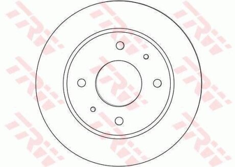 - Гальмівний диск TRW DF4463