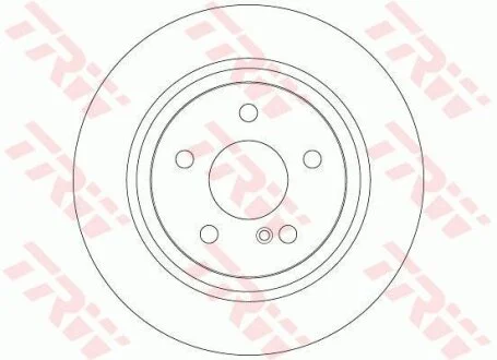 - Гальмівний диск TRW DF6277