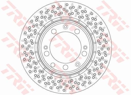 - Гальмівний диск TRW DF6281
