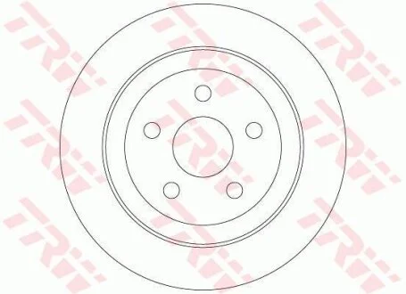 - Гальмівний диск TRW DF6282