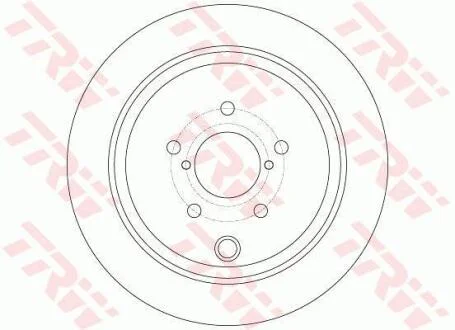 Диск гальмівний TRW DF6306