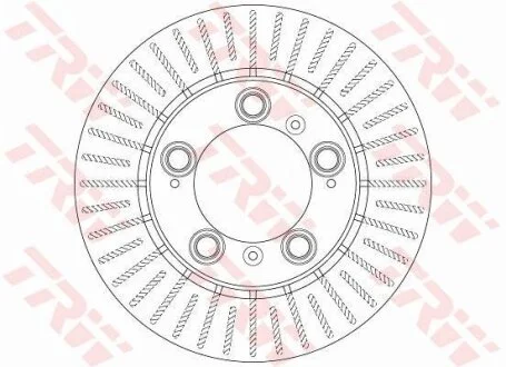 - Гальмівний диск TRW DF6338