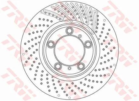 - Гальмівний диск TRW DF6464S