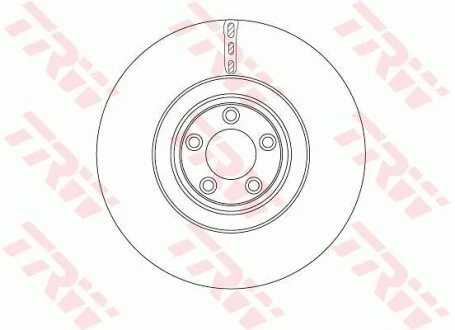 - Гальмівний диск TRW DF6651S
