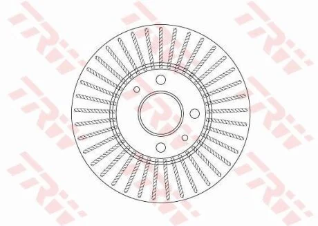 - Гальмівний диск TRW DF6693