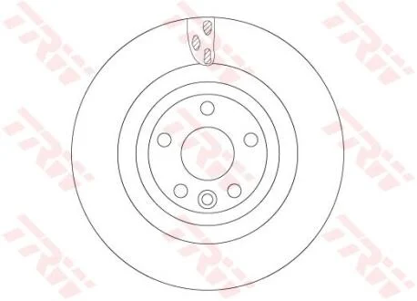 Гальмівний диск TRW DF6706S