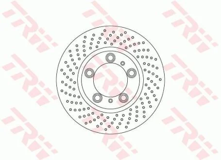 - Гальмівний диск TRW DF6778S