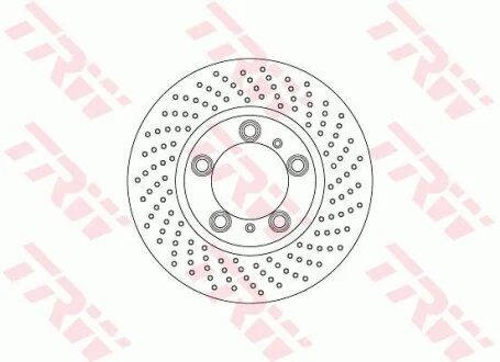 - Гальмівний диск TRW DF6779S