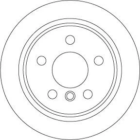 Гальмівний диск TRW DF6795