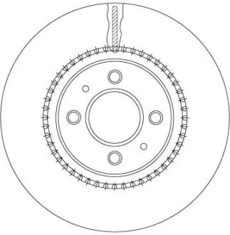 Гальмівний диск TRW DF6904