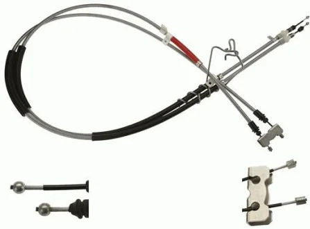 Трос, паркувальна гальмівна система TRW GCH556