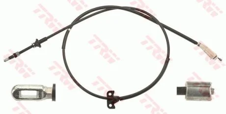 Трос стояночного гальма задн Лів (2160мм/2087мм, гальма: диск) VOLVO XC90 I 2.4D-4.4 06.02-12.14 TRW GCH725