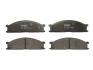 Комплект гальмівних колодок передн, NISSAN NAVARA, NAVARA NP300, NP300, PATHFINDER I, PICK UP, PRIMERA, TERRANO I, URVAN 1.6-3.0 12.82- TRW GDB1017 (фото 1)