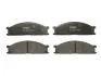 Комплект гальмівних колодок передн, NISSAN NAVARA, NAVARA NP300, NP300, PATHFINDER I, PICK UP, PRIMERA, TERRANO I, URVAN 1.6-3.0 12.82- TRW GDB1017 (фото 1)