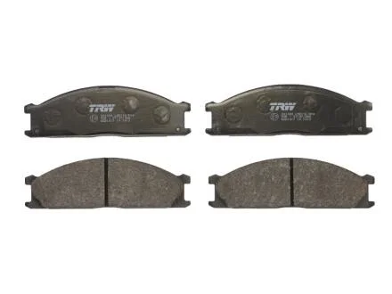 Комплект гальмівних колодок передн, NISSAN NAVARA, NAVARA NP300, NP300, PATHFINDER I, PICK UP, PRIMERA, TERRANO I, URVAN 1.6-3.0 12.82- TRW GDB1017