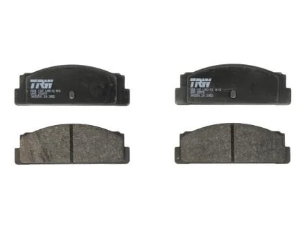 Комплект тормозных колодок, дисковый тормоз TRW GDB107