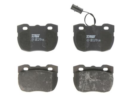 Колодки тормозные LAND ROVER DEFENDER/DISCOVERY/RANGE ROVER 81- перед.с датчиком TRW GDB1093