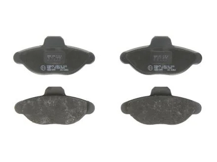 Комплект тормозных колодок, дисковый тормоз TRW GDB1099