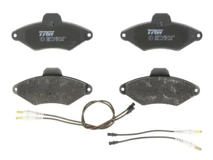 Комплект тормозных колодок, дисковый тормоз TRW GDB1101