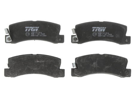 Колодки тормозные TOYOTA CELICA/CARINA/CAMRY 91- задн. TRW GDB1168