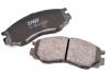 Комплект гальмівних колодок передн, MITSUBISHI DELICA / SPACE GEAR, L 300 III, L200, L400 2.0-2.8D 07.94-12.07 TRW GDB1286 (фото 2)