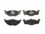 Комплект гальмівних колодок передн, SEAT CORDOBA, CORDOBA VARIO, IBIZA II, TOLEDO I VW GOLF III, LUPO I, POLO, POLO III CLASSIC, POLO/KOMBI, VENTO 1.0-1.9D 10.91-12.02 TRW GDB1306 (фото 1)