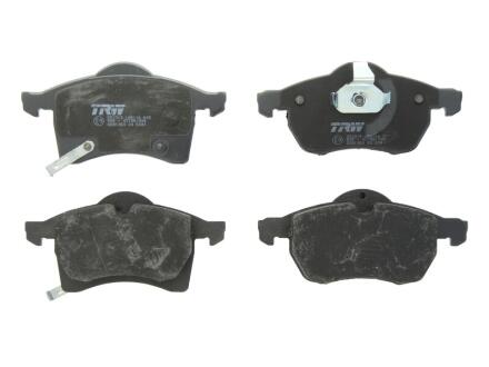Комплект гальмівних колодок передн, OPEL ASTRA G, ASTRA G/KOMBI, ZAFIRA A, ZAFIRA B, ZAFIRA B/MINIVAN SAAB 9-3, 9-5 1.6-3.0D 09.97-04.15 TRW GDB1350