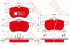 - Гальмівні колодки до дисків TRW GDB1350DTE (фото 1)