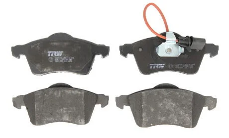 Колодки тормозные дисковые передние VW T4 90-03 R15 (с датчиком) TRW GDB1391