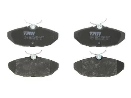 Комплект тормозных колодок, дисковый тормоз TRW GDB1398