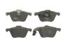 Комплект гальмівних колодок передн, FORD GALAXY I, GALAXY MK I SEAT ALHAMBRA VW CALIFORNIA T4 CAMPER, SHARAN, TRANSPORTER T4 1.8-2.8 07.90-03.10 TRW GDB1460 (фото 1)