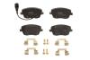 Комплект гальмівних колодок передн, SEAT IBIZA III SKODA FABIA I, FABIA II, ROOMSTER, ROOMSTER PRAKTIK VW POLO IV 1.2-2.0 12.99-05.15 TRW GDB1472 (фото 1)