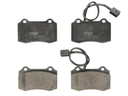 Комплект тормозных колодок, дисковый тормоз TRW GDB1519