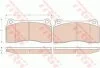 Комплект тормозных колодок, дисковый тормоз TRW GDB1536 (фото 1)