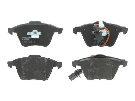 Комплект гальмівних колодок передн, AUDI A4 B6, A4 B7, A6 ALLROAD C6, A6 C6, A8 TRW GDB1617