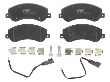 Колодки тормозные FORD/VW TRANSIT/AMAROK 06- перед.с датчтком TRW GDB1724