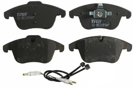 Комплект гальмівних колодок передн, CITROEN C5 III PEUGEOT 407, 407/KOMBI, 508 I, 508/KOMBI 1.6-2.2D 05.04- TRW GDB1818