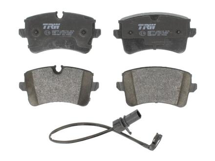 Комплект гальмівних колодок задн, AUDI A8 D4 2.0-6.3 11.09-01.18 TRW GDB1867