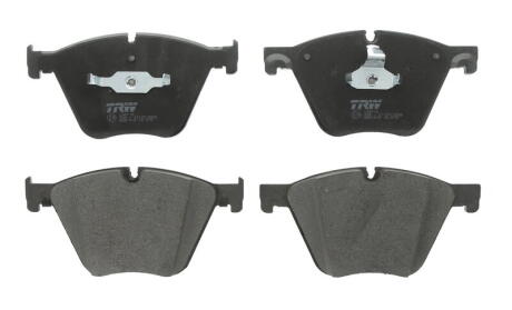 Комплект гальмівних колодок передн, BMW 5 GRAN TURISMO (F07), 7 (F01, F02, F03, F04), X5 (F15, F85) 3.0D-6.0 08.09-07.18 TRW GDB1915