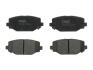 Комплект гальмівних колодок задн, CHRYSLER GRAND VOYAGER V, TOWN & COUNTRY, VOYAGER V DODGE GRAND, JOURNEY FIAT FREEMONT LANCIA VOYAGER 2.0D-3.6LPG 10.07- TRW GDB1936 (фото 1)