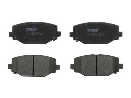 Комплект гальмівних колодок задн, CHRYSLER GRAND VOYAGER V, TOWN & COUNTRY, VOYAGER V DODGE GRAND, JOURNEY FIAT FREEMONT LANCIA VOYAGER 2.0D-3.6LPG 10.07- TRW GDB1936