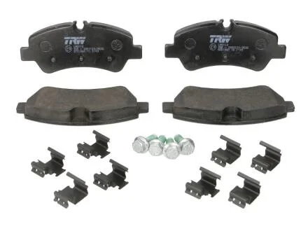 Комплект гальмівних колодок задн, FORD TOURNEO CUSTOM V362, TRANSIT, TRANSIT CUSTOM V362, TRANSIT V363 1.0H-2.2D 10.11- TRW GDB1968