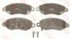 Комплект тормозных колодок, дисковый тормоз TRW GDB2006 (фото 2)