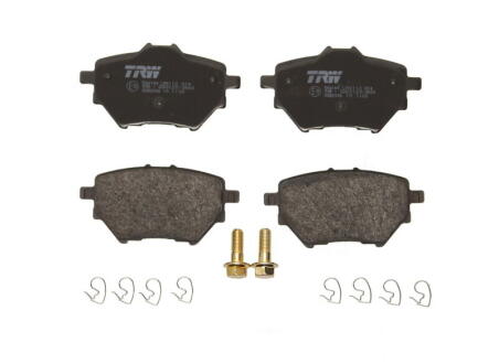Комплект гальмівних колодок задн, DS DS 4 II CITROEN BERLINGO, BERLINGO MULTISPACE, BERLINGO/MINIVAN, C4 GRAND PICASSO II, C4 III, C4 PICASSO II, C4 SPACETOURER, C4 X 1.2-Electric 02.13- TRW GDB2036