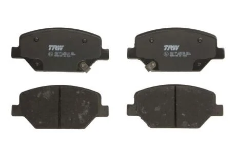 Комплект гальмівних колодок передн, CHEVROLET CAMARO OPEL INSIGNIA B, INSIGNIA B COUNTRY, INSIGNIA B GRAND SPORT 1.5-3.6 09.15- TRW GDB2185